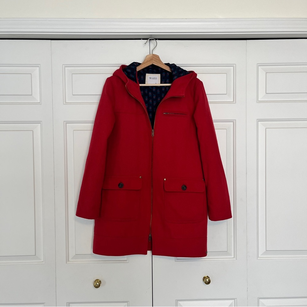 Red Wool Coat